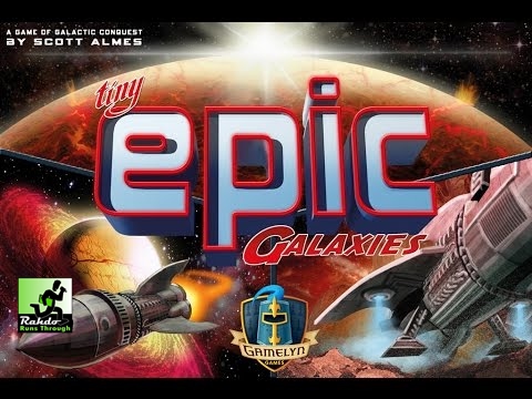 Tiny Epic Galaxies Gameplay Runthrough