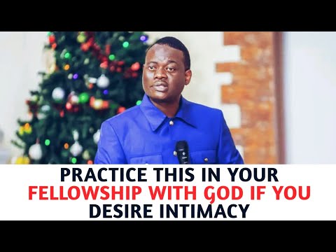 FOLLOW THIS PATTERN IF YOU WANT TO BUILD INTIMACY WITH GOD FASTER || Apostle Arome Osayi - 1sound