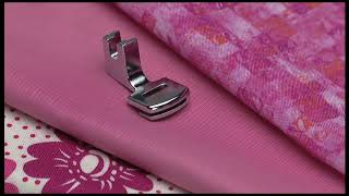 SINGER® Gathering Presser Foot Tutorial SINGER® Gathering Presser Foot Tutorial