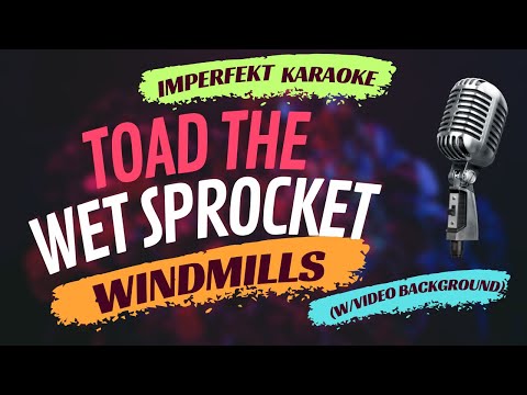 Thumbnail for Toad The Wet Sprocket karaoke - Windmills (w/video background) by Randy Guss