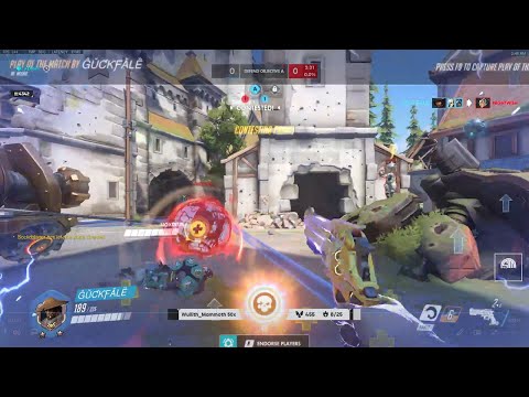 POTG! GALE INSANE MCCREE AIM - OVERWATCH SEASON 28 TOP 500