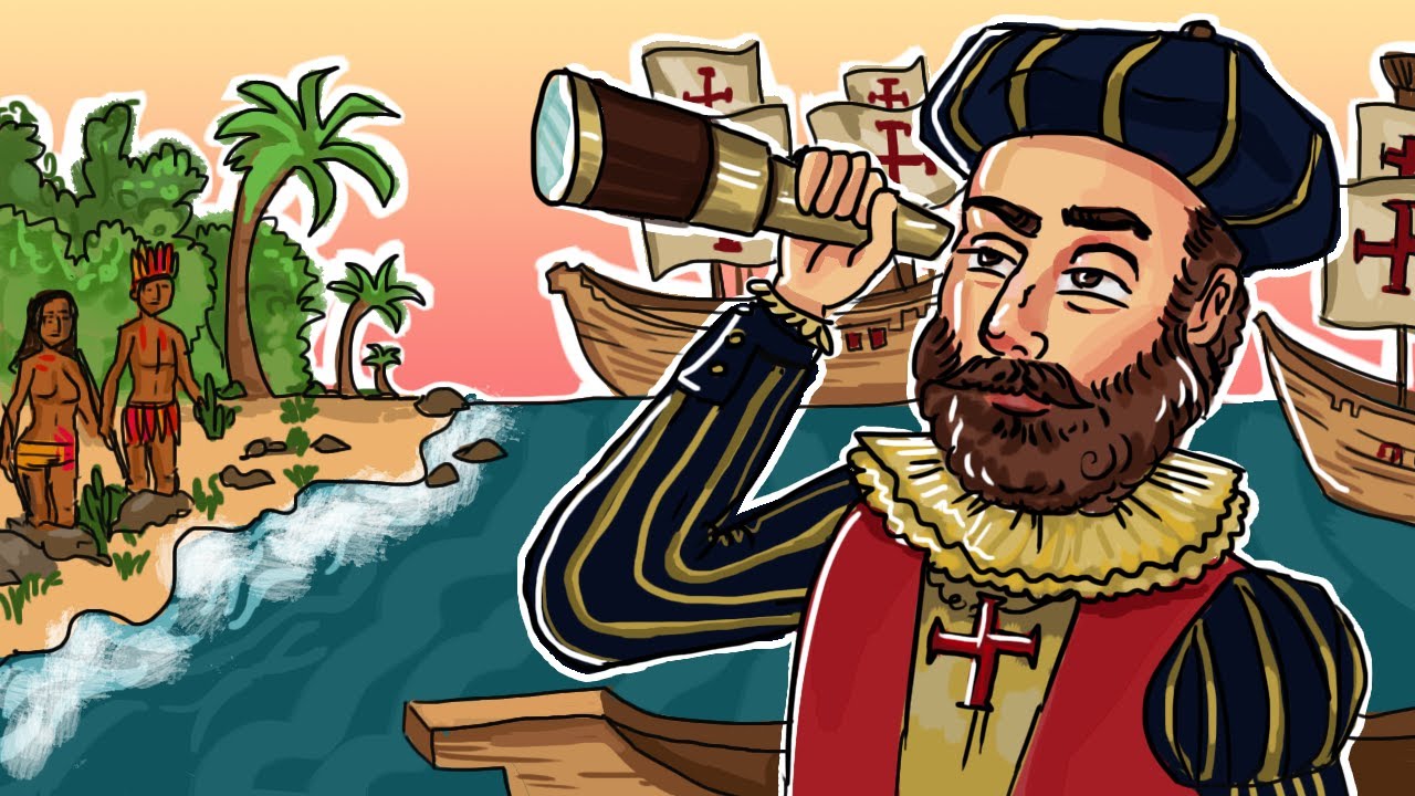 BRASIL PRÉ-COLONIAL - O "DESCOBRIMENTO" DO BRASIL - RESUMO DESENHADO