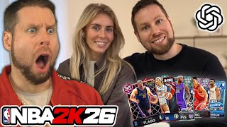 I used SORA AI to DRAFT an NBA 2K26 Team