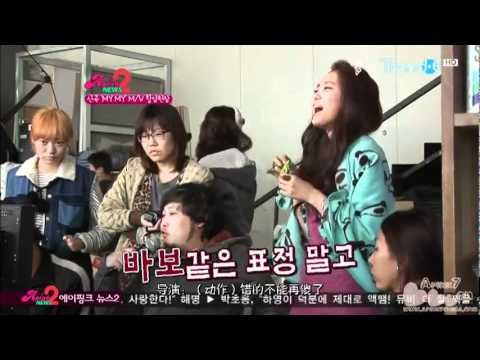 【中字】111125 A Pink @ News Season2 Ep1 2/2