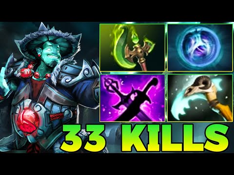 33 Kills Storm Spirit Dota 2 !! Storm Spirit Pro Mid Lane Gameplay Guide Item Build Highlights 7.39