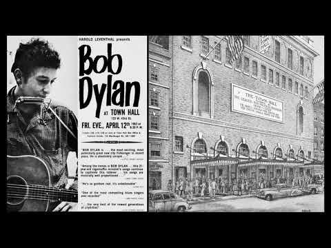Bob Dylan ~ Town Hall, New York City. 60 years ago today. Full concert. 8:30pm New York time