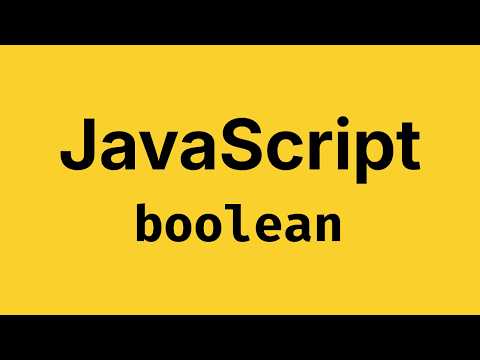 Booleans In Javascript Javascript Course 2026
