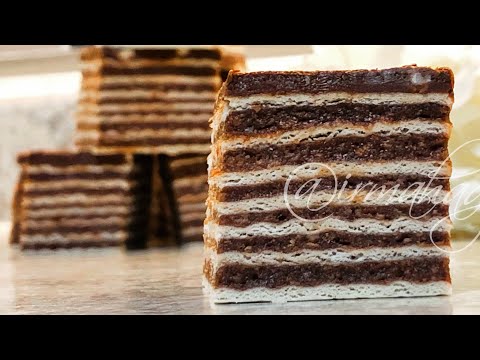 Chocolate Rozen Cake - Rozen Kolac - Easy Layered Cake- Irma's Sofra