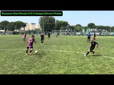 Riozzese-Osal Novate 1 tempo Torneo Cervia Girone Finale 15/06/2025