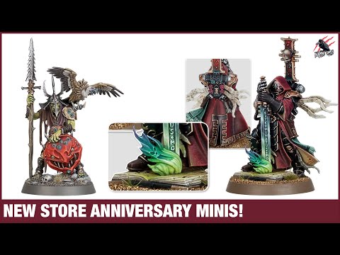 NEW ANNIVERSARY MINIATURES - Warhammer 40k Inquisitor & Age of Sigmar Gutrippaz Boss Kruleboyz