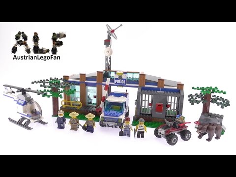 Vidéo LEGO City 4440 : Le poste de police en forêt
