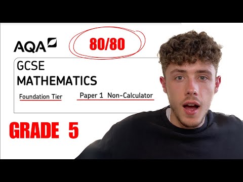 GCSE Maths AQA Paper 1 Foundation in 20 Minutes!| How to get a Grade 5