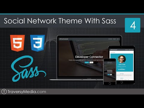 Social Network Theme With Sass Part 1