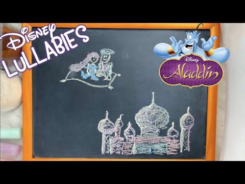A Whole New World (Disney's Aladdin) ♫ Chalk Animation Lullaby for Babies