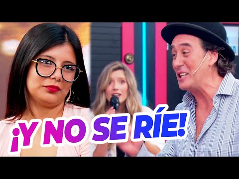 NEW GAME! They'll have to hold back their laughter to win the TV, while listening to the best jokes!