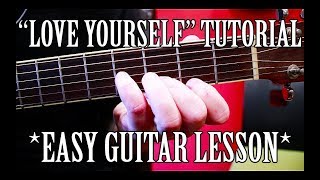 How to Play &quot;Love Yourself (Interlude)&quot; by XXXTentacion on Guitar *EASIEST WAY*