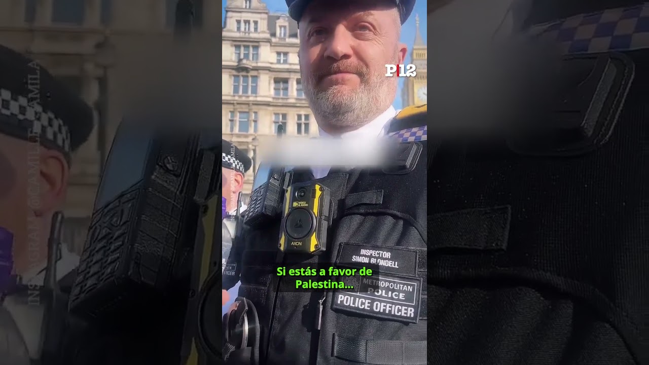 😕 Policía de Londres admite doble estándar en protestas sobre Palestina e Israel