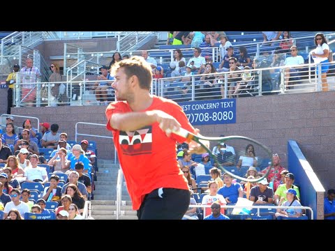 Stan Wawrinka Forehand Slow Motion Close up - Ultimate ATP Forehand Technique