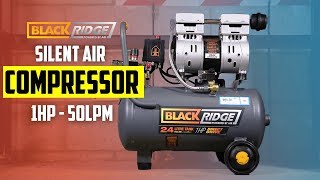 Blackridge Silent Air Compressor - 1HP 50LPM