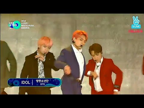 180830 BTS - IDOL SORIBADA BEST K-MUSIC AWARDS 2018