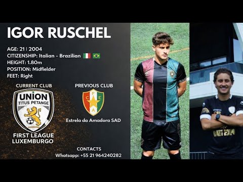 IGOR RUSCHEL | MIDFIELDER (6/8) | 2004 | ITA-BRA |...