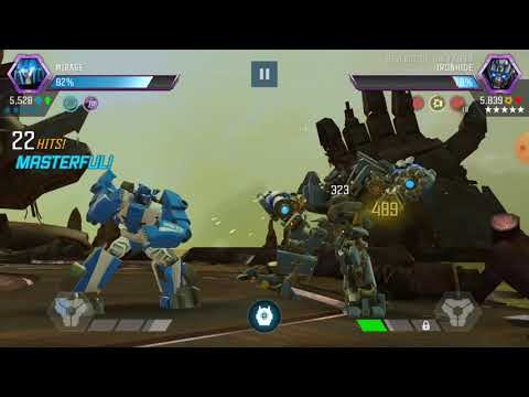 Transformers forged to fight, rank 3 5 star mirage gameplay
