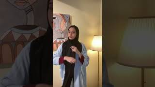 طرحة جاهزة مع مطاط - أبيض