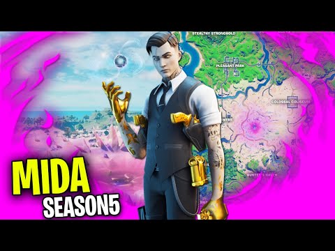 MIDA REAGISCE ALLA SEASON 5 E INCONTRA JONESY - Fortnite