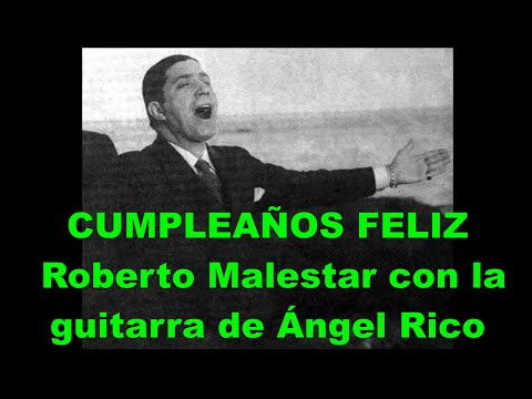 CUMPLEAÑOS FELIZ - tango - Roberto Malestar & Ángel Rico / Happy Birthday tango