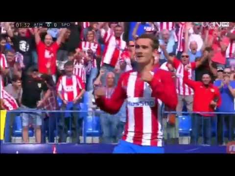 Antoine Griezmann vs Sporting de Gijón 17/09/2016