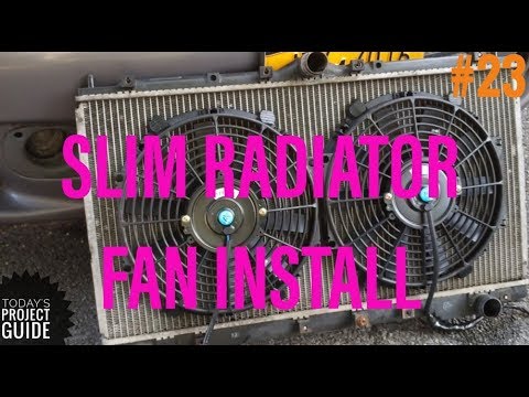 2G DSM RADIATOR SLIM FAN INSTALL (how to) TODAY'S PROJECT GUIDE #23