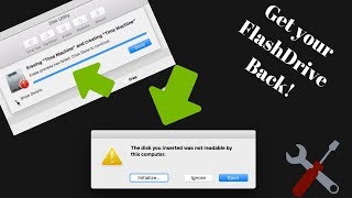 (Mac) How To Format a USB FlashDrive That Will NOT erase In Disk Utility! (EASY)