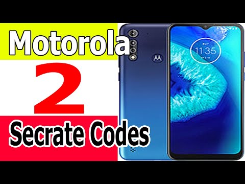 Moto G8 Power Lite Hot Codes || You Don't Know Motorola 2 Secret Code !!!