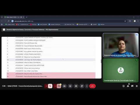 Sorteio Público - Cursos Concomitantes / Subsequentes - Edital 67/2025 - São João de Meriti