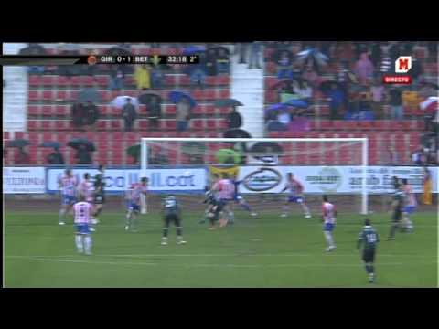 Gol Rubén Castro 0-1 Girona-Betis (0-1) J29 2010/11