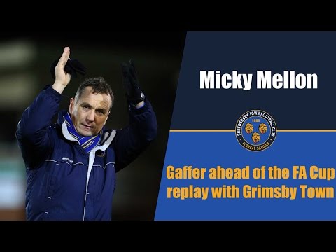 INTERVIEW | Micky Mellon pre Grimsby Town (H) - Town TV