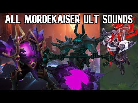All Mordekaiser Ult Sounds