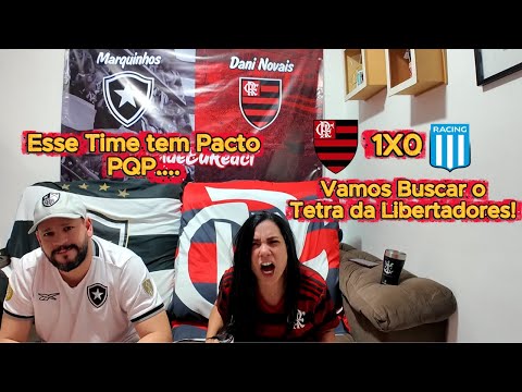 React da Vitória do Flamengo por 1x0 sobre o Racing no Maracanã para o desespero dos Secadores.