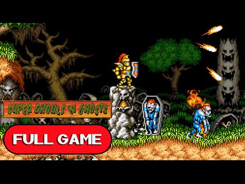 Super Ghouls 'n Ghosts SNES FULL GAME Longplay Gameplay Walkthrough Playthrough VGL