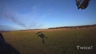 preview picture of video 'Hairy crosswind landing in a Dragonfly'