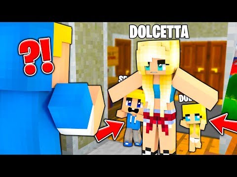 DOLCETTA mi IMPEDISCE di VEDERE i miei FIGLI! - Famiglia di Minecraft #48