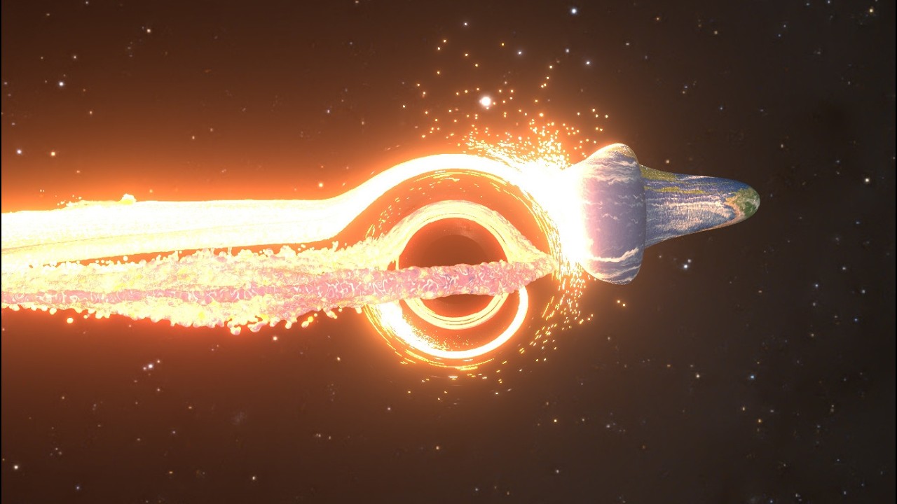 What if a Black Hole flew by Earth?