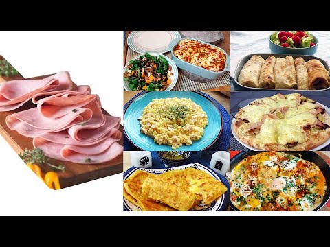 6 délicieuses recettes à faire avec des tranches de jambon de dinde qui trainent au fond du frigo