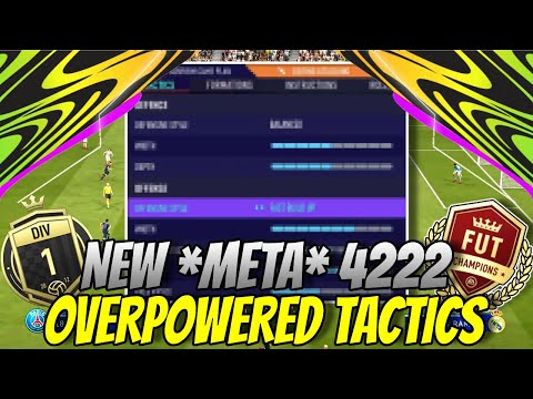 FIFA 21 1ST IN WORLD TEKKZ 30-0 4222 PRO CUSTOM TACTICS FIFA ULTIMATE TEAM | HOW TO USE 4222