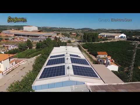 Instalación autoconsumo Sanz Barberá, Canals