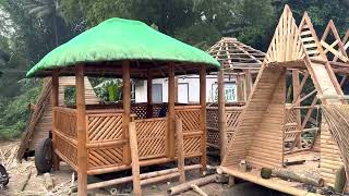 Download lagu San Miguel-Manolo Fortich, Bukidnon, Philippines. (Beautiful Bamboo Houses in San Miguel, Bukidnon) mp3