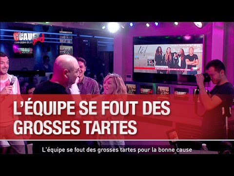 L'équipe se fout des grosses tartes pour la bonne cause - C’Cauet sur NRJ