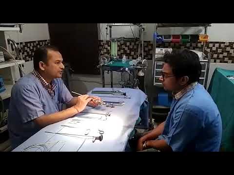 Dr.Atul Agarwal taking Instrument class.