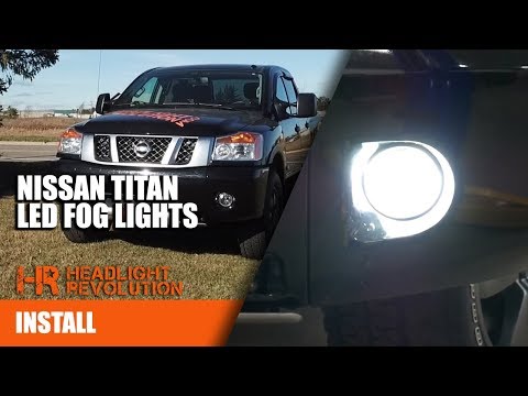 2003 - 2015 Nissan Titan LED Fog Light Bulb Upgrades | Headlight Revolution
