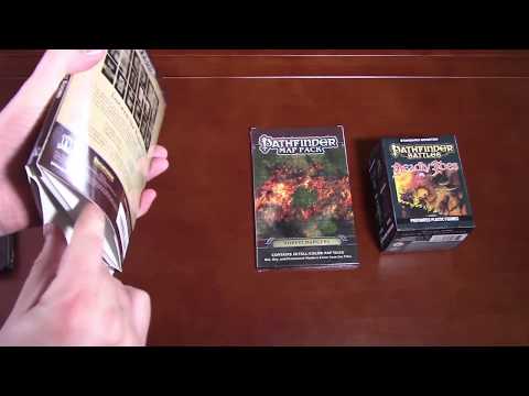 Pathfinder Map Packs & Mini Booster Unboxing with Strategywizard